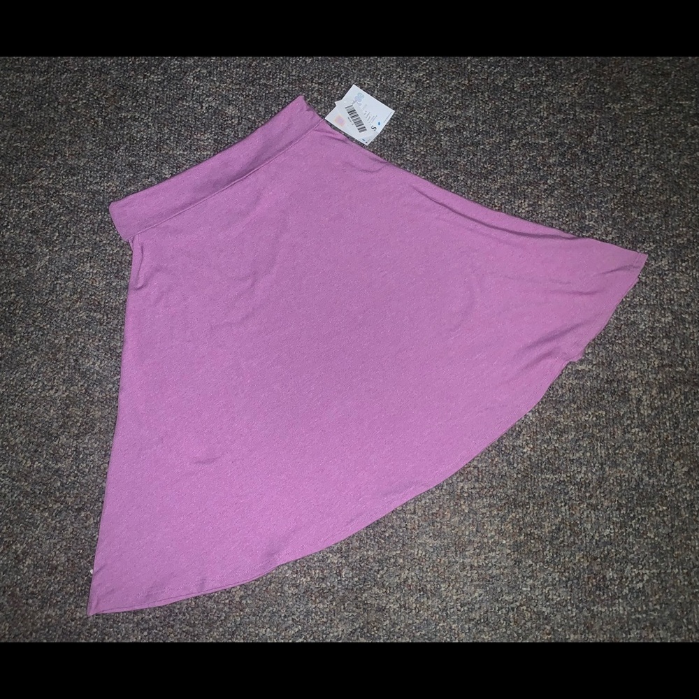 NWT LulaRoe Purple Skirt